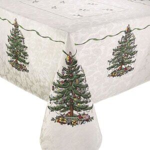 Spode Christmas Tree Tablecloth, 60" x 102"